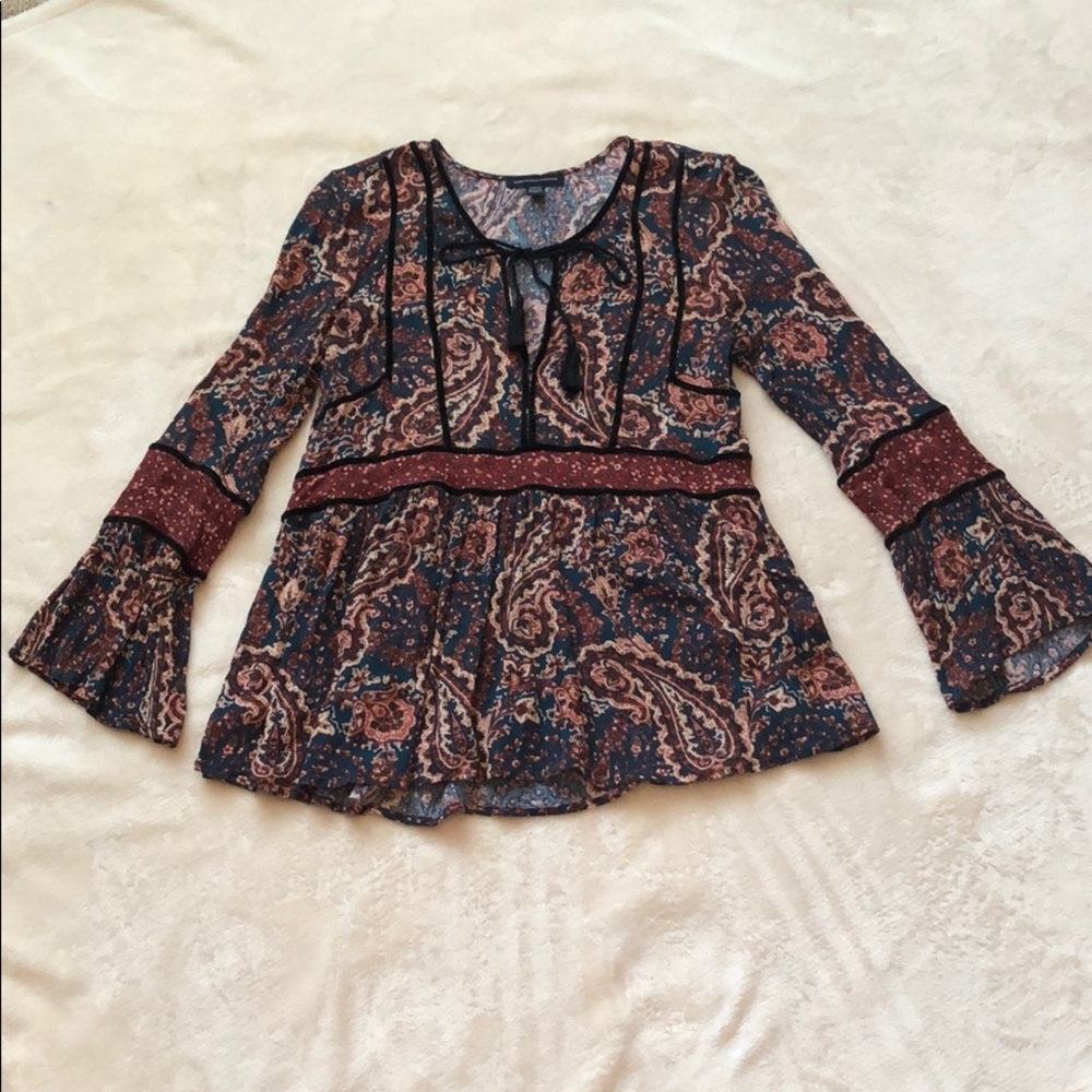 American Eagle Bo-ho style top